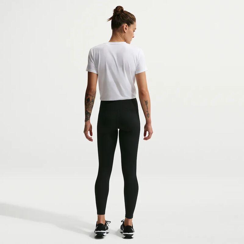 Nike One Calzas Seamless Front, NEGRO, hi-res image number null