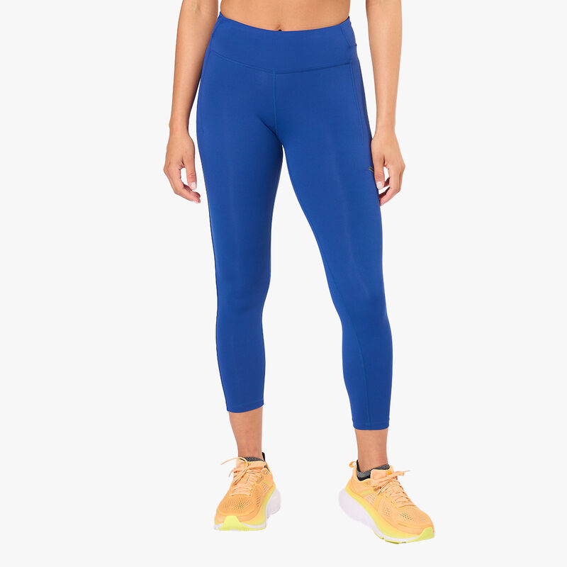 Saucony Calzas Fortify Crop, AZUL, hi-res image number null
