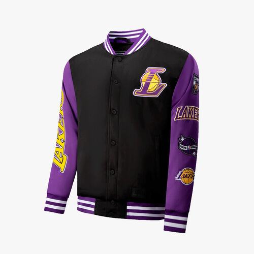 NBA CHAQUETA LOGO PATCHES HEAT CHAQUETAS BÁSQUET HOMBRE