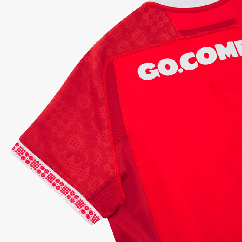 Macron Camiseta Selección Rugby Gales Local 2025/26, ROJO, hi-res image number null