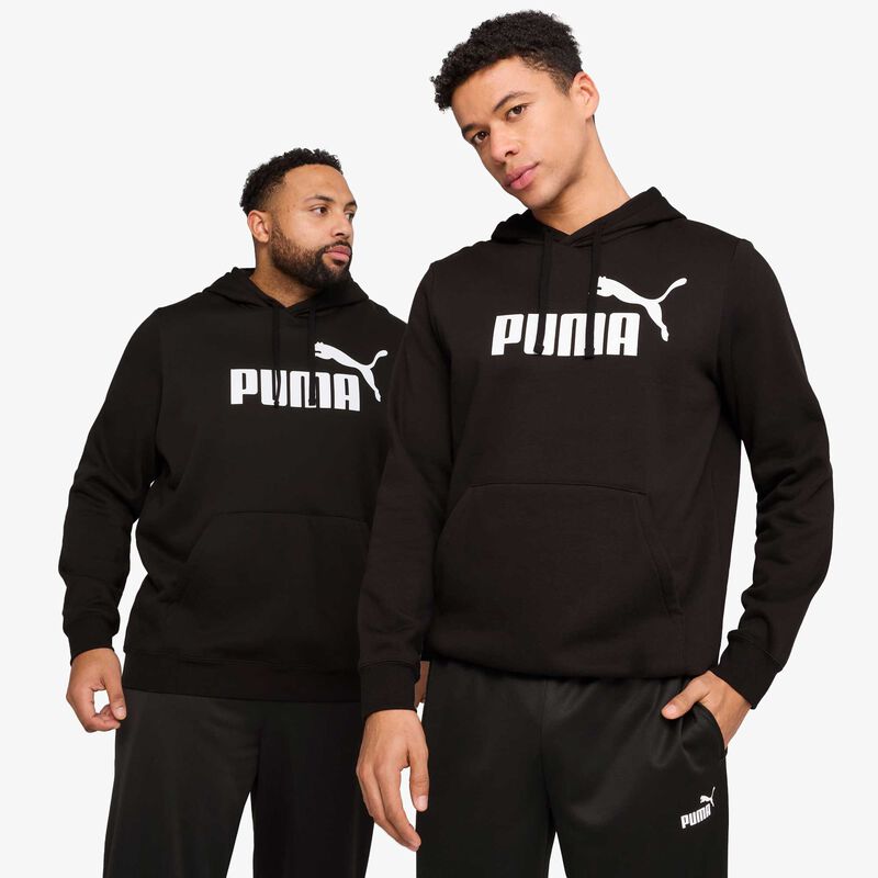 Puma Polerón Essentials No. 1 Logo Frisa, NEGRO, hi-res image number null
