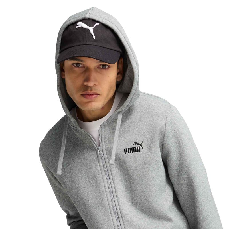 Puma Polerón Essentials No. 1 Logo Full-Zip, GRIS, hi-res image number null