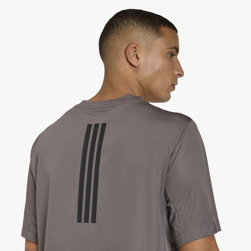 adidas Polera D4T Primelift 3 Stripes, GRIS, hi-res image number null