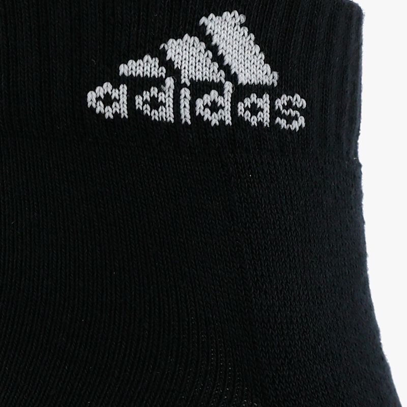 adidas Calcetines Acolchados Sportswear Tobilleras 3 Pares, NEGRO, hi-res image number null