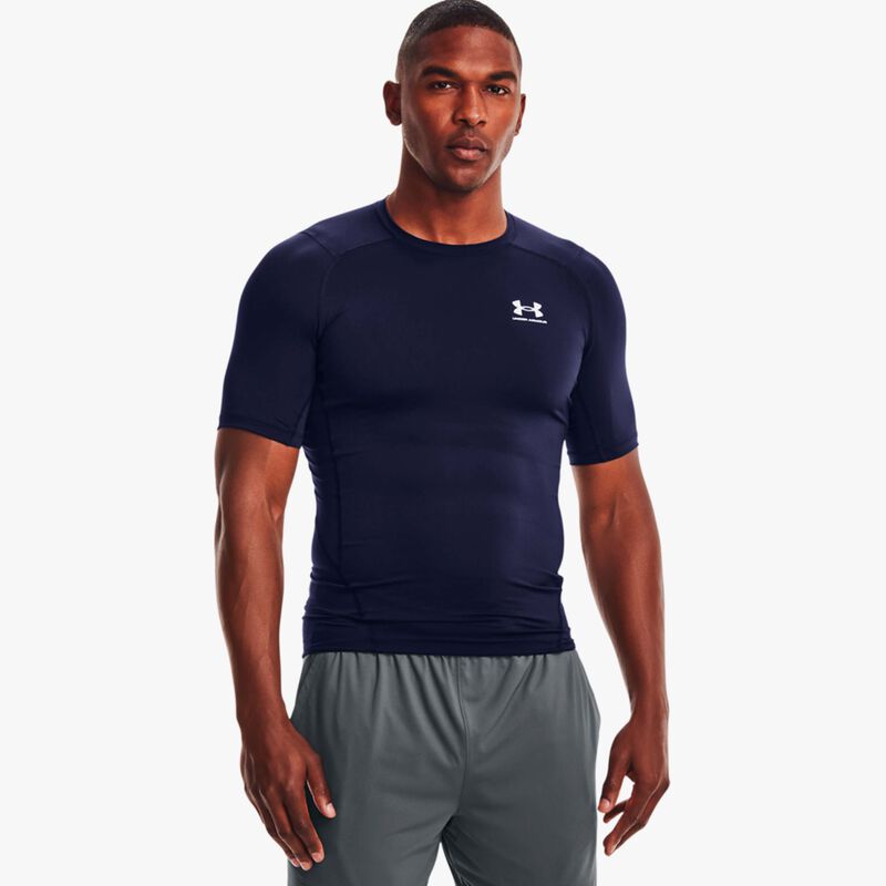 Under Armour Polera HeatGear, AZUL, hi-res image number null