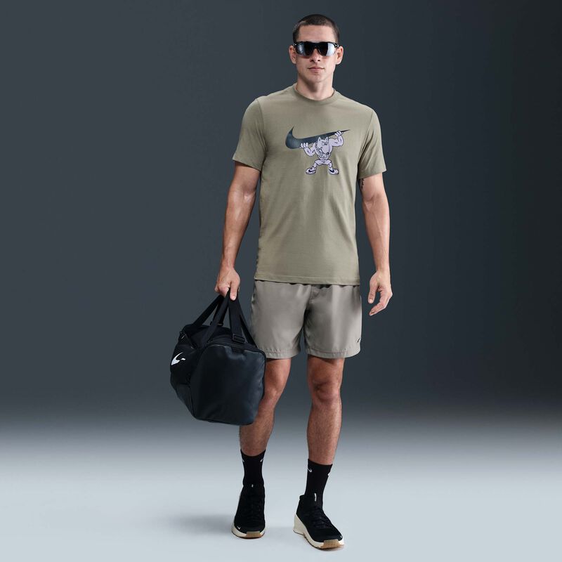 Nike Polera de Fitness, VERDE, hi-res image number null