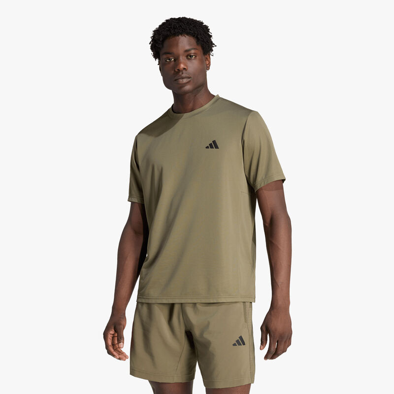 adidas Polera B&aacute;sica Workout Essentials, VERDE, hi-res image number null