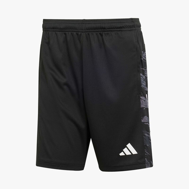 adidas Shorts Train Essentials 3 Tiras Camo, NEGRO, hi-res image number null