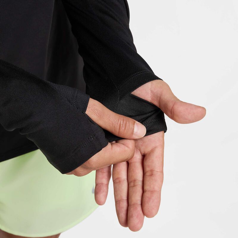 Nike Polera Dri-FIT 1/4-Zip Stride, NEGRO, hi-res image number null