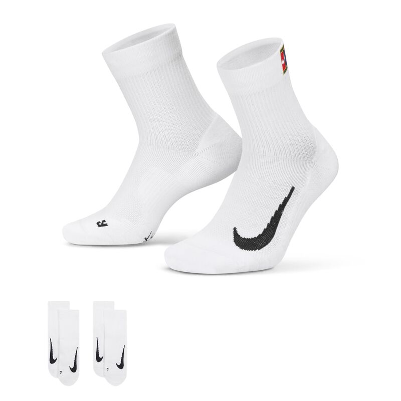 NikeCourt Multiplier Max Tobilleras 2 Pares, BLANCO, hi-res image number null