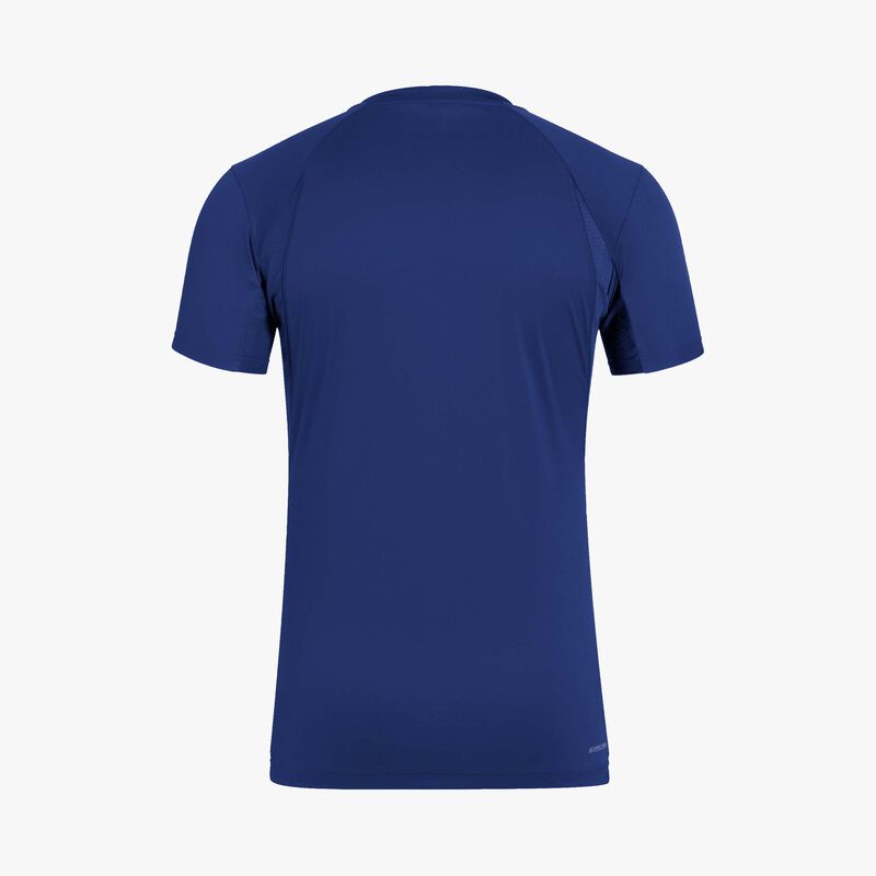 adidas Polera de Tenis Club Climacool 3 Tiras, AZUL, hi-res image number null