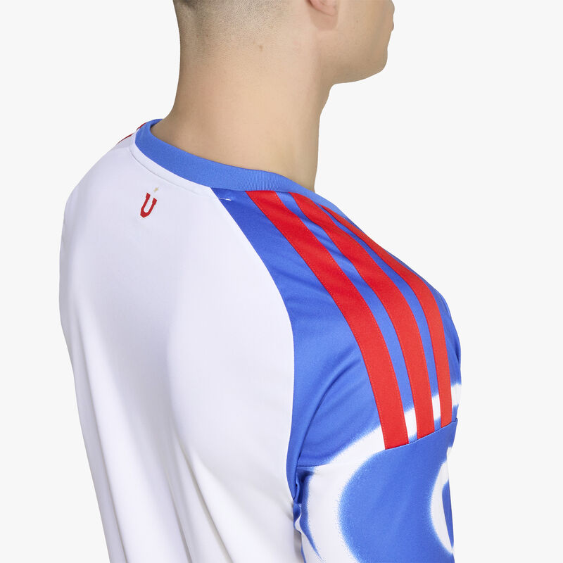 adidas Camiseta Manga Larga Universidad de Chile 26 Visita, BLANCO, hi-res image number null
