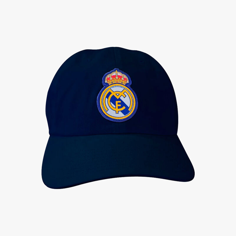 Real Madrid Jockey Primary Fan Cap, AZUL, hi-res image number null