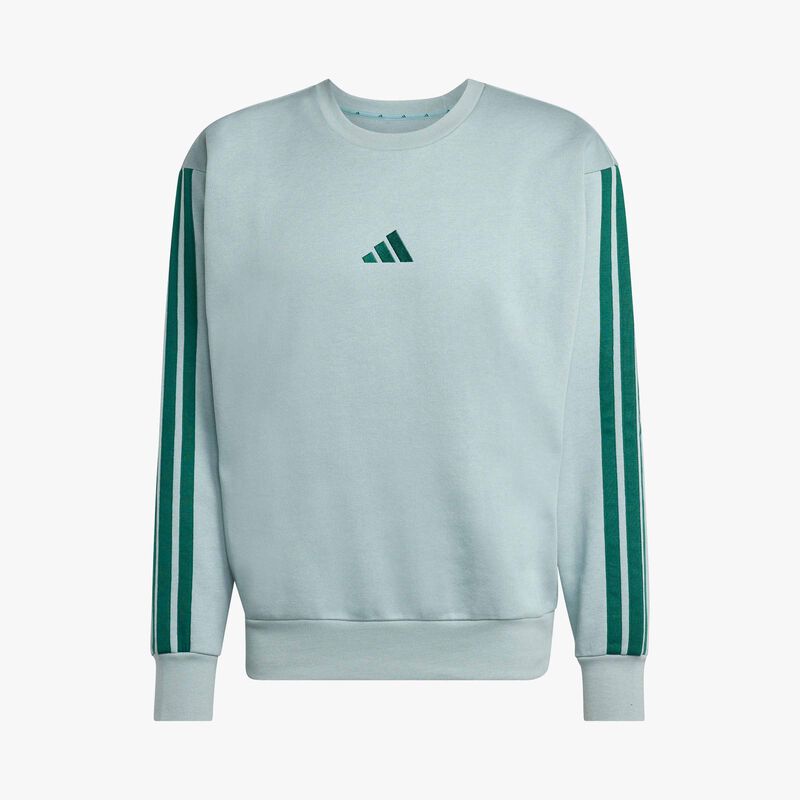 adidas Poler&oacute;n Essentials Fleece 3 Tiras, VERDE, hi-res image number null