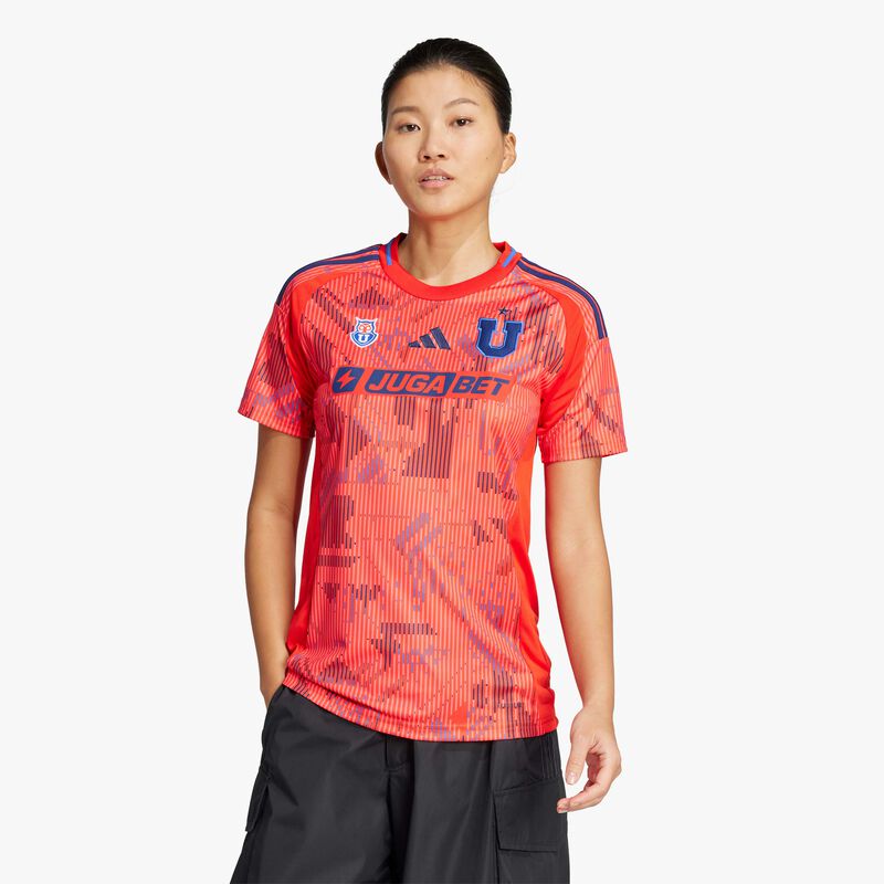 adidas Camiseta Visita Universidad de Chile 2025, ROJO, hi-res image number null