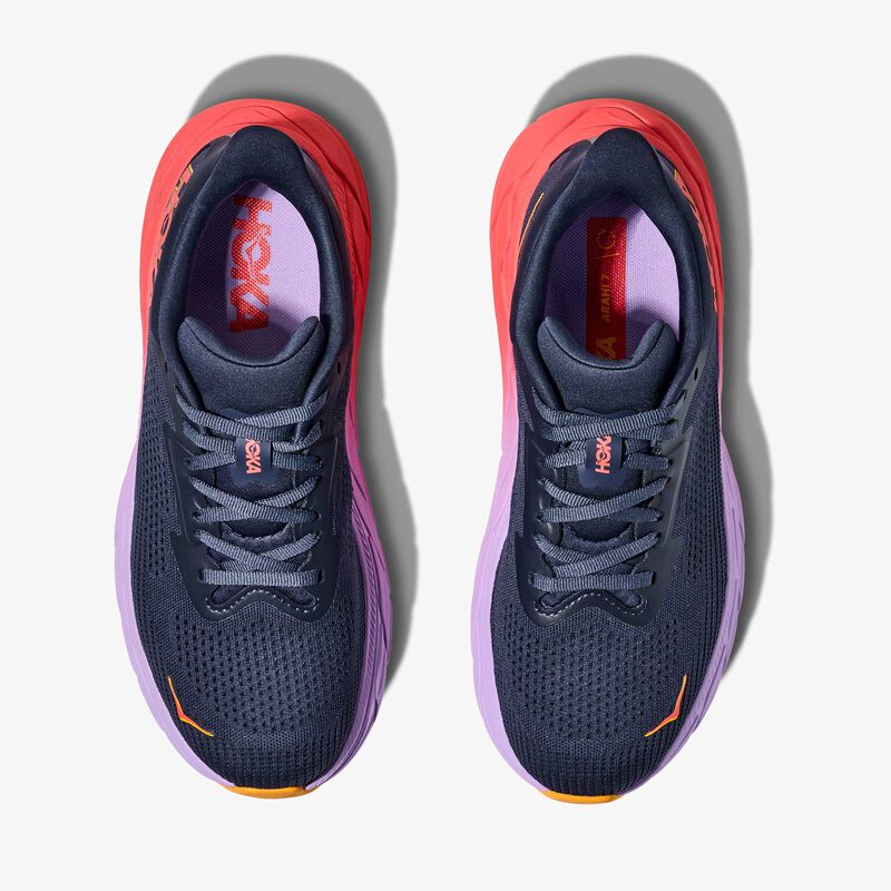 Hoka One One Zapatillas Arahi 7, AZUL, hi-res image number null