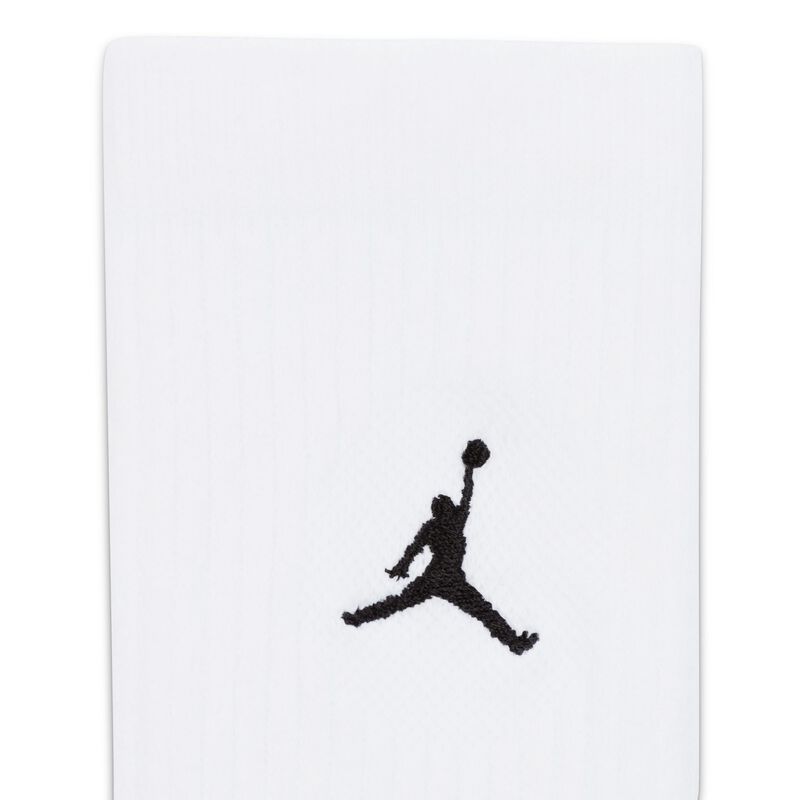 Jordan Calcetines Everyday Crew Largos 3 Pares, BLANCO, hi-res image number null