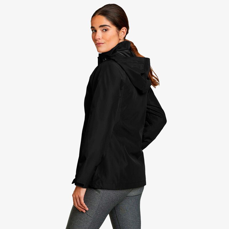 Eddie Bauer Packable Rainfoil Jacket, NEGRO, hi-res image number null
