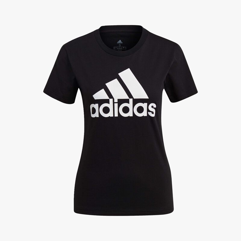 adidas Polera Loungwear Essentials Logo, NEGRO, hi-res image number null
