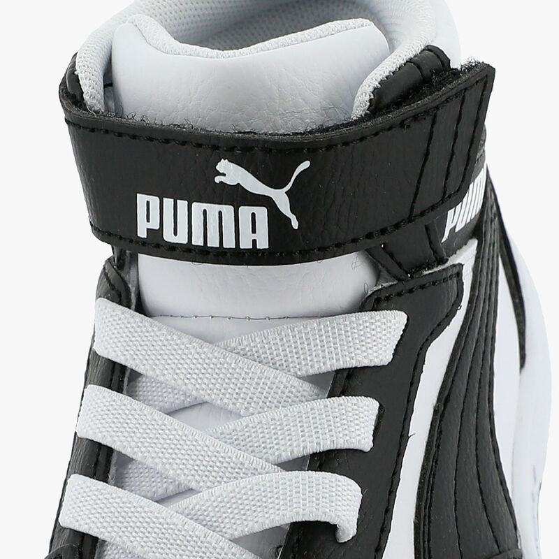 Puma Zapatillas Rebound V6 Mid, NEGRO, hi-res image number null