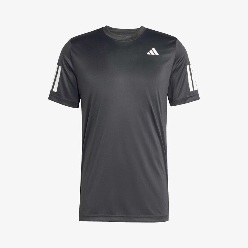 adidas Polera Club Tennis Climacool 3 bandas, NEGRO, hi-res image number null