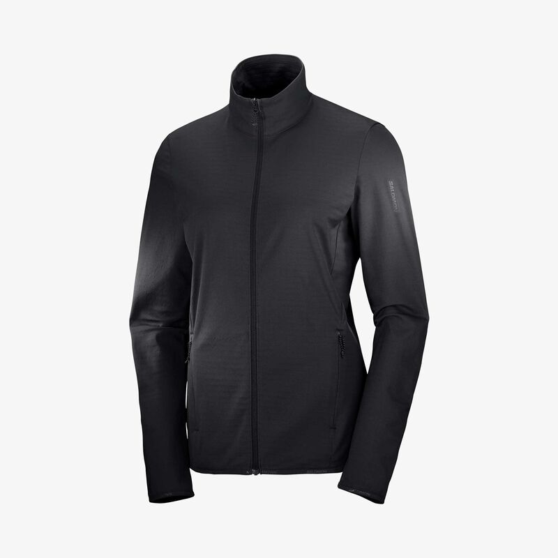 Salomon Poler&oacute;n Outrack Full Zip Mid, NEGRO, hi-res image number null