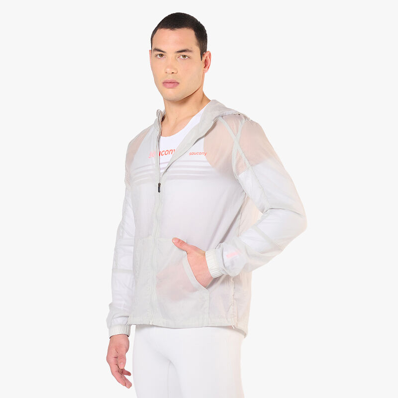 Saucony Chaqueta Elevate Packaw, GRIS, hi-res image number null