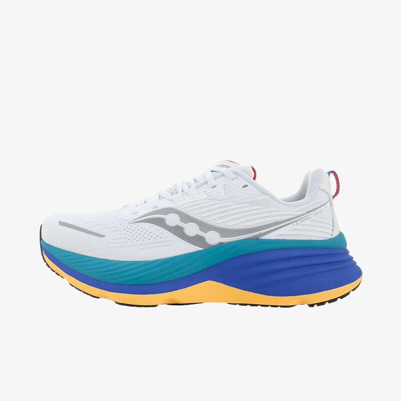 Saucony Zapatillas Hurricane 24, BLANCO, hi-res image number null