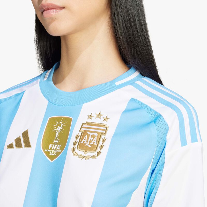 adidas Camiseta Selecci&oacute;n Argentina Local 2024 Mujer, BLANCO, hi-res image number null