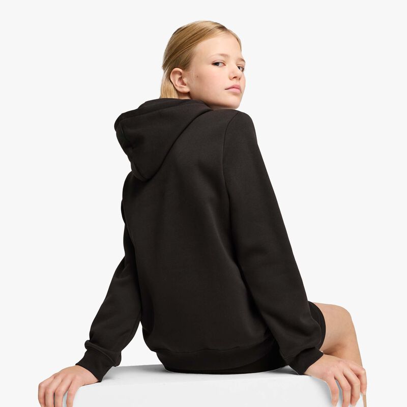 Puma Poler&oacute;n Ess Con Logotipo N.&ordm; 1 Juvenil, NEGRO, hi-res image number null