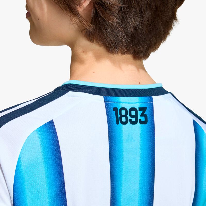 adidas Camiseta Local Messi Selecci&oacute;n Argentina 26 Ni&ntilde;os, BLANCO, hi-res image number null