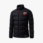 NBA Chaqueta Chicago Bulls, NEGRO, hi-res
