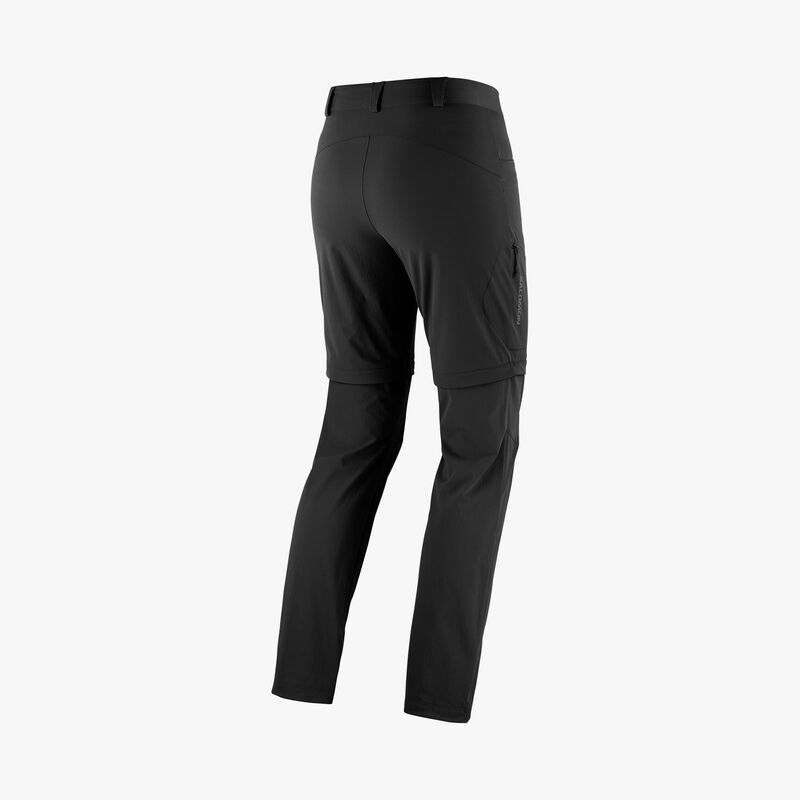 Salomon Pantalón Wayfarer Zip Off, NEGRO, hi-res image number null