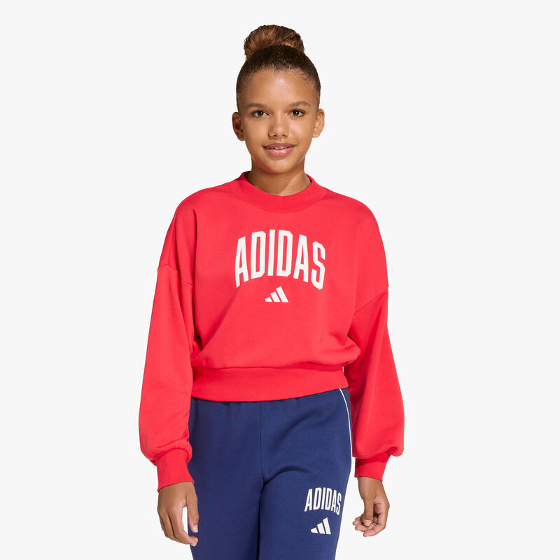 adidas Poler&oacute;n Essentials Ni&ntilde;as, ROJO, hi-res image number null
