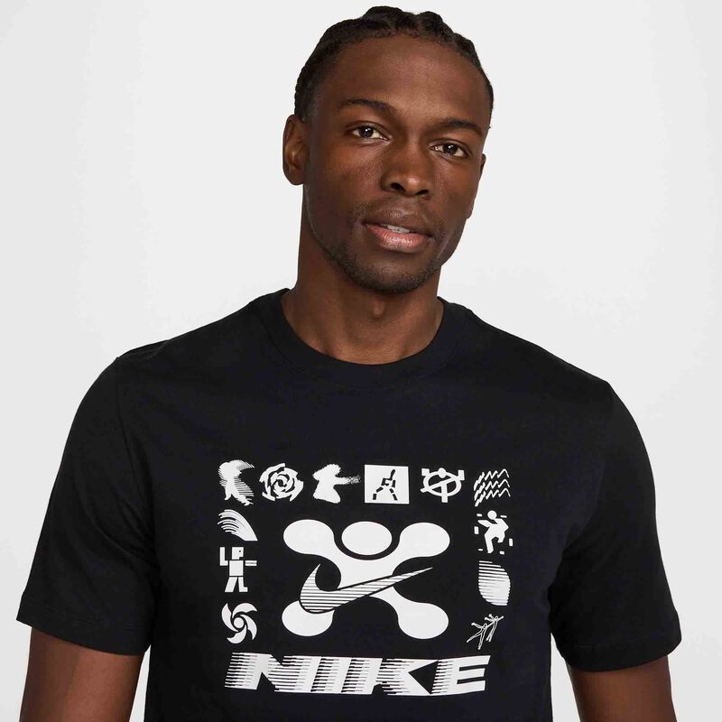 Nike Polera Fitness T-Shirt, NEGRO, hi-res image number null