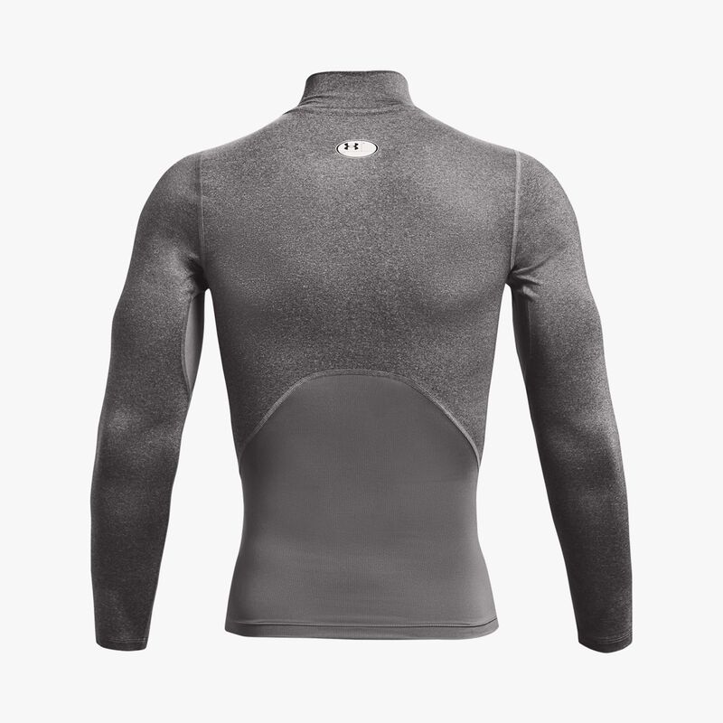 Under Armour Polera HeatGear Mock, GRIS, hi-res image number null