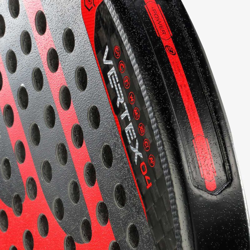 Bullpadel Pala de Pádel Vertex04, NEGRO, hi-res image number null