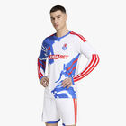 adidas Camiseta Manga Larga Universidad de Chile 26 Visita, BLANCO, hi-res