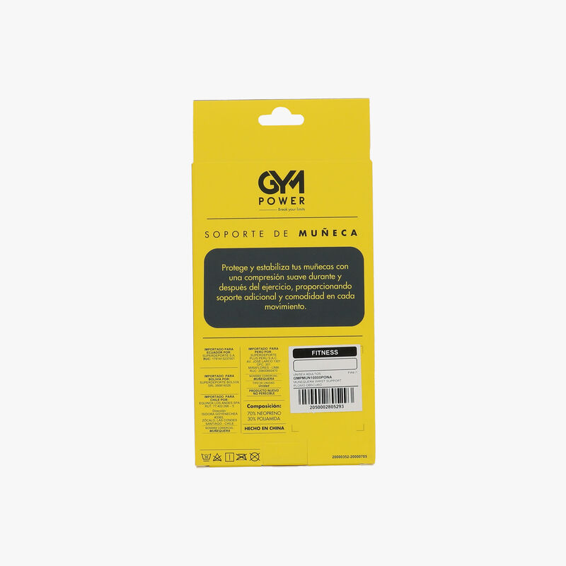 Gym Power Wrist Support, GRIS, hi-res image number null