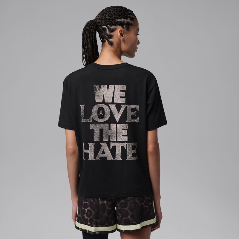 Jordan Polera Sport Dri-FIT Graphic T-Shirt, NEGRO, hi-res image number null