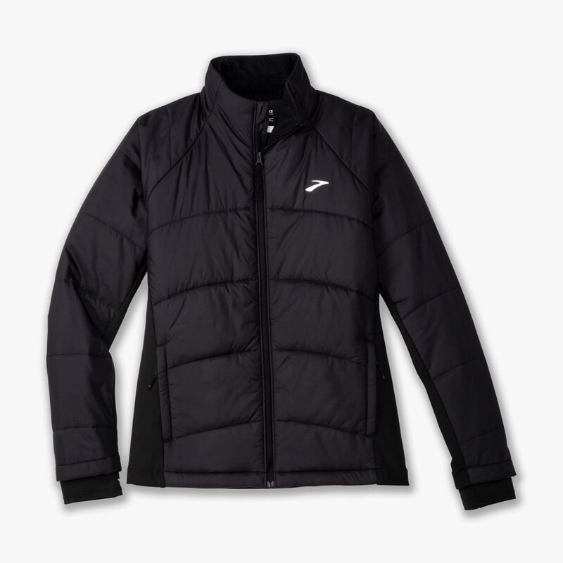 Brooks Shield Hybrid Jacket 3.0, NEGRO, hi-res image number null