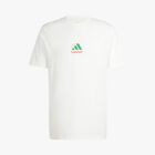 adidas Polera Lounge Pizza Estampado, BLANCO, hi-res