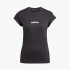 adidas Polera Essentials Linear, NEGRO, hi-res