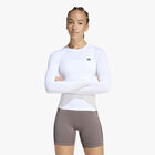 adidas Polera PrimeLift Essentials Workout Contour, BLANCO, hi-res