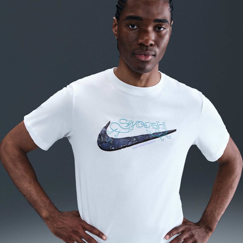 Nike Polera Dri-FIT, BLANCO, hi-res image number null