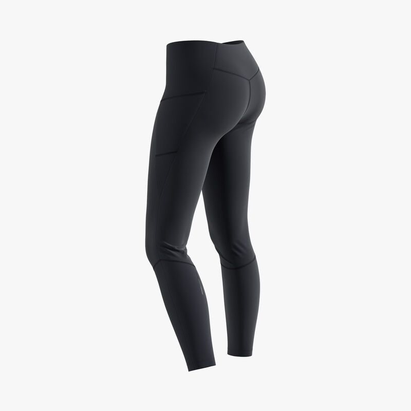 Salomon Calzas Cross Run 28'' Tight, NEGRO, hi-res image number null