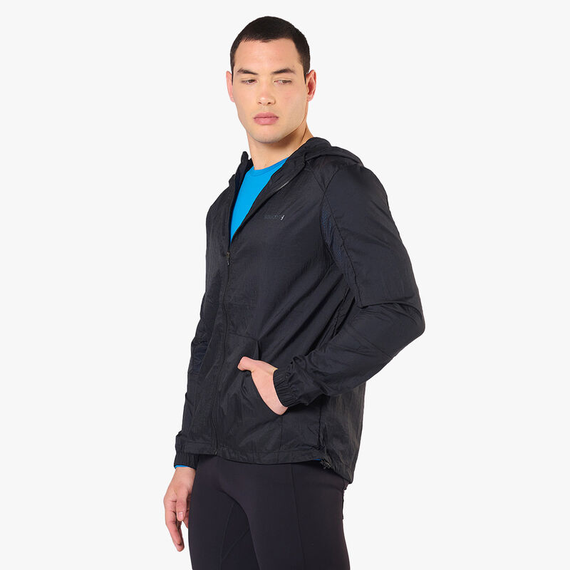 Saucony Chaqueta Elevate Packaw, NEGRO, hi-res image number null
