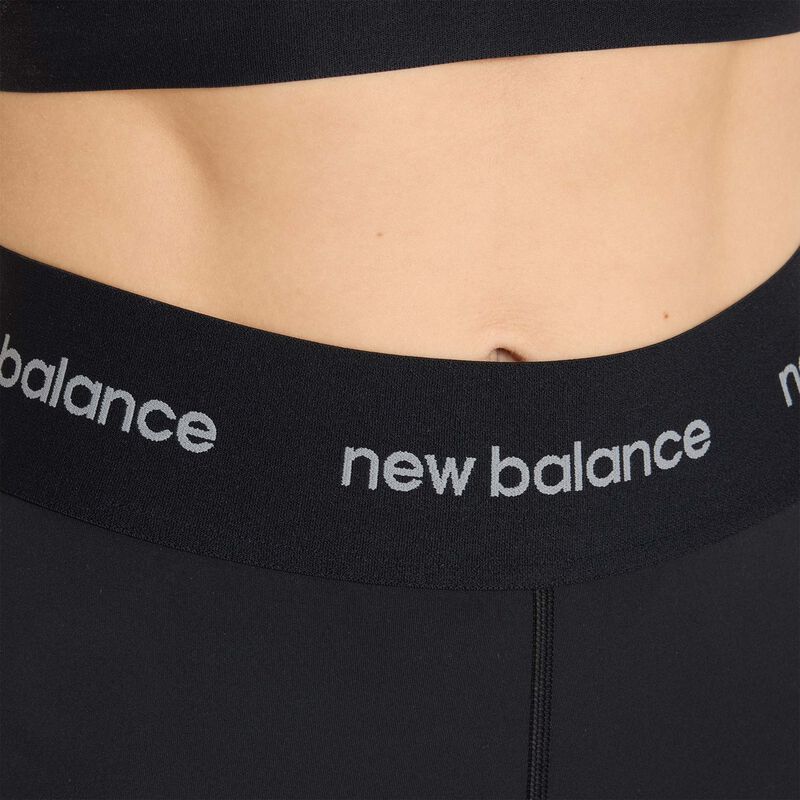 New Balance Short Sleek, NEGRO, hi-res image number null
