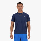 New Balance Polera Athletics, AZUL, hi-res