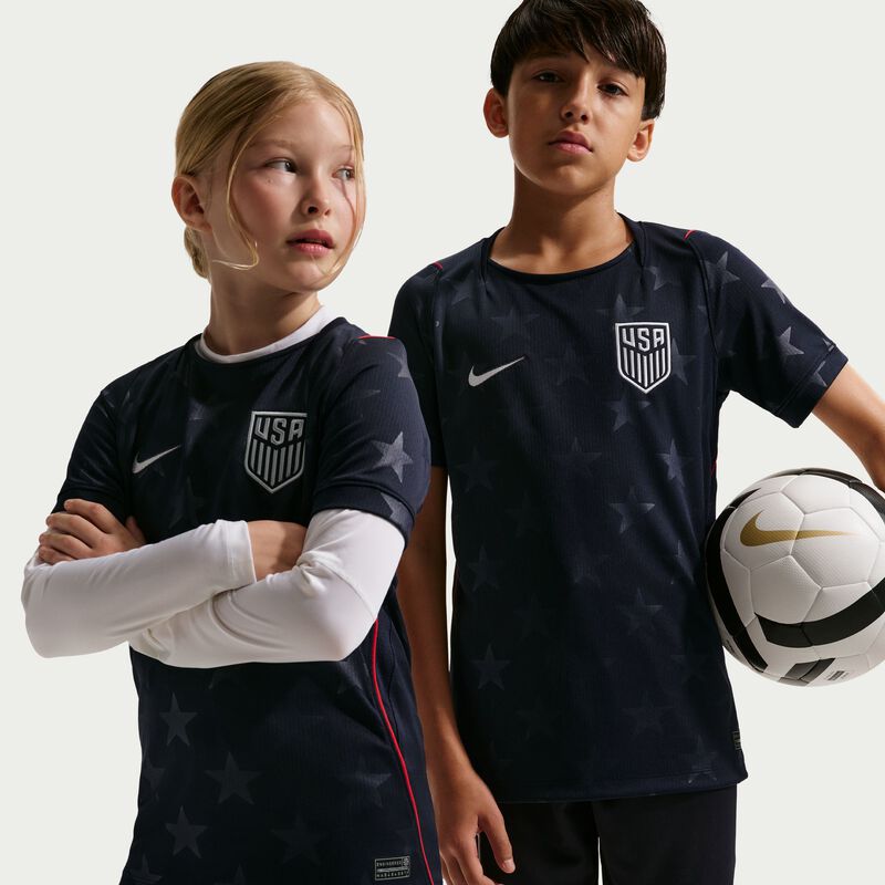 Nike Camiseta USA Stadium Visitante 2026 Ni&ntilde;o, AZUL, hi-res image number null